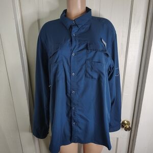 Columbia Men's Deep Blue Shirt Jacket